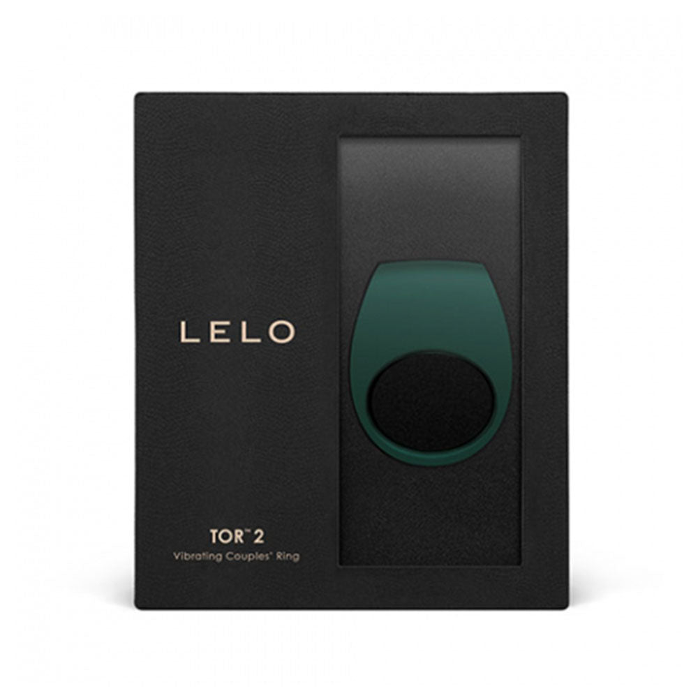 Lelo Tor 2 Green Couples Ring - Peaches & Cream