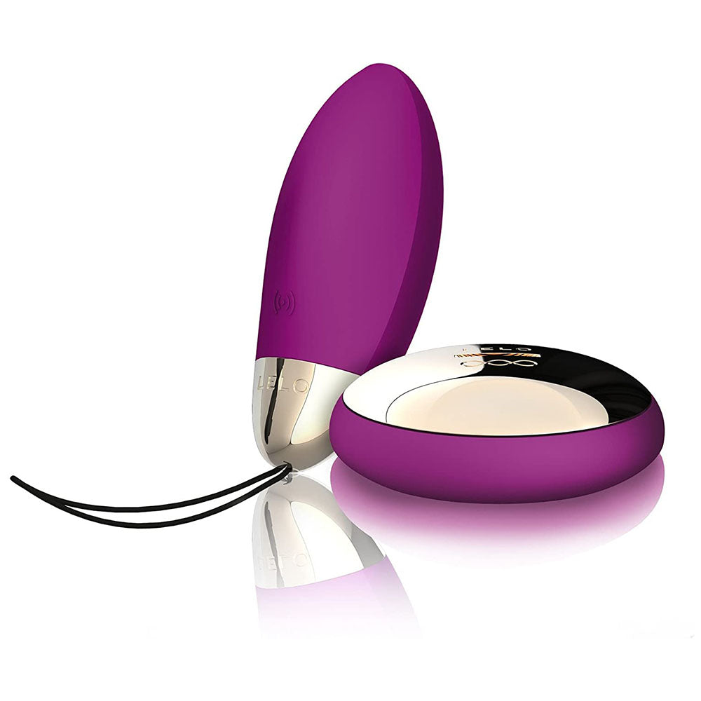 Lelo Lyla 2 Deep Rose Vibrating Bullet - Peaches & Cream