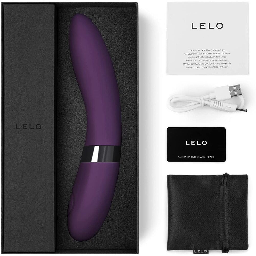 Lelo Elise 2 Plum Vibrator - Peaches & Cream