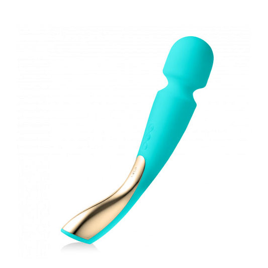 Lelo Smart Wand 2 Large Aqua - Peaches & Cream