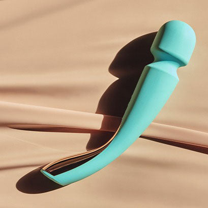 Lelo Smart Wand 2 Large Aqua - Peaches & Cream