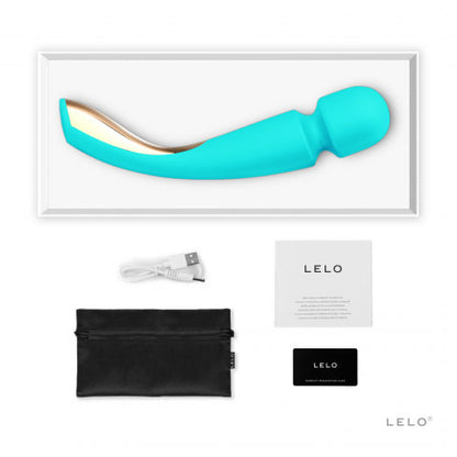 Lelo Smart Wand 2 Large Aqua - Peaches & Cream