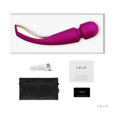 Lelo Smart Wand 2 Large Deep Rose - Peaches & Cream