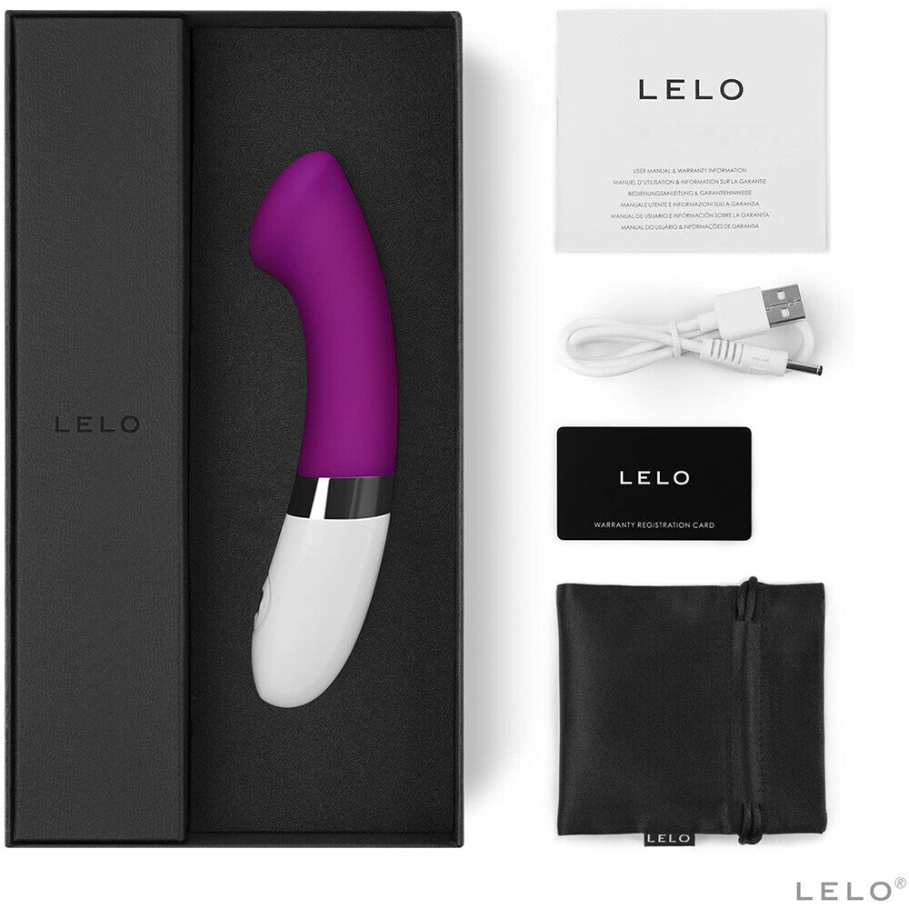 Lelo Gigi 2 Deep Rose G Spot Vibrator - Peaches & Cream