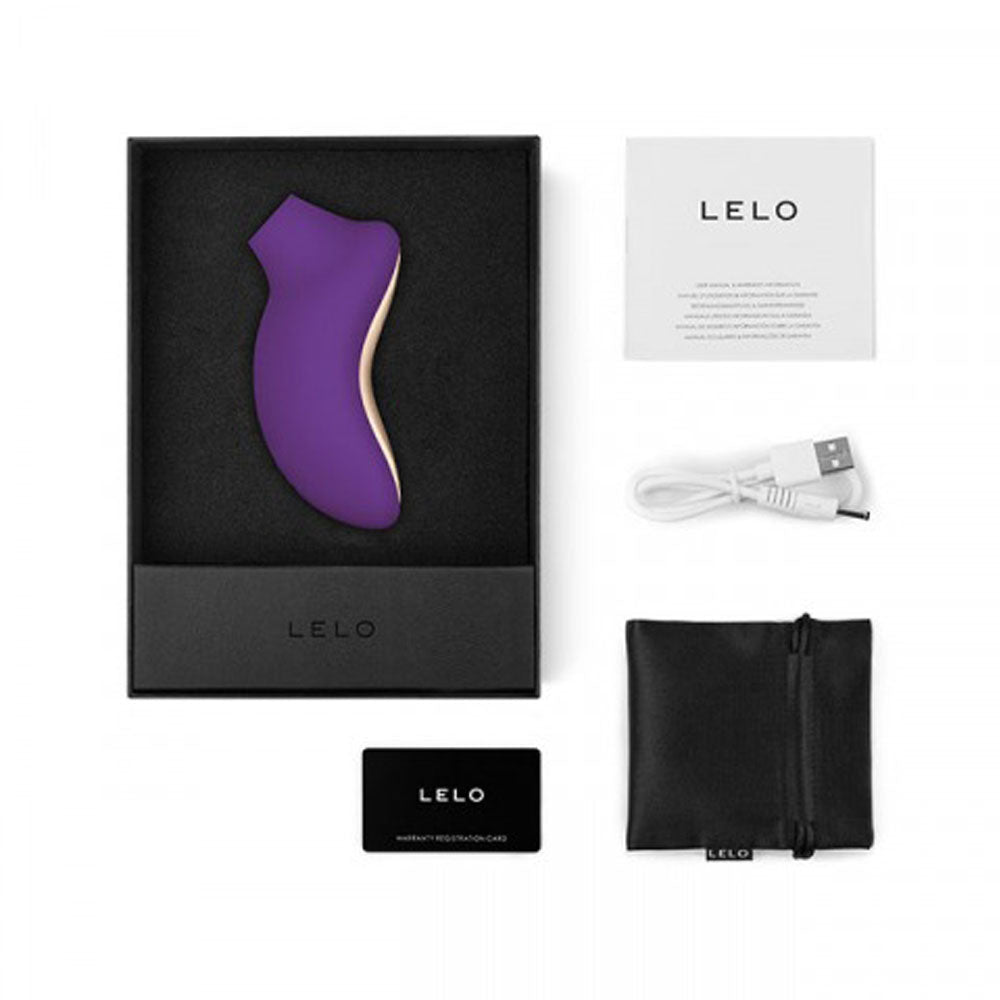 Lelo Sona Cruise 2 Purple Clitoral Vibrator - Peaches & Cream