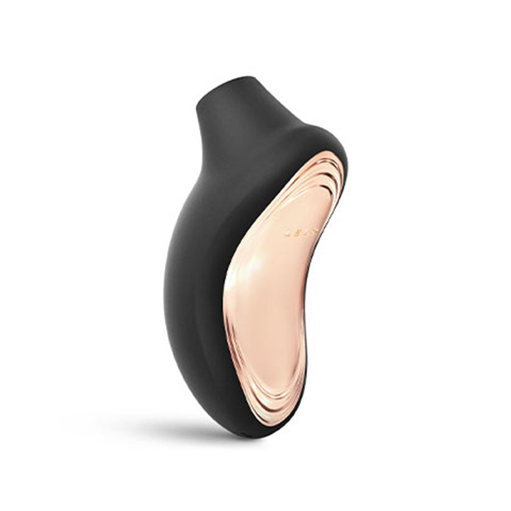 Lelo Sona 2 Black Clitoral Vibrator - Peaches & Cream