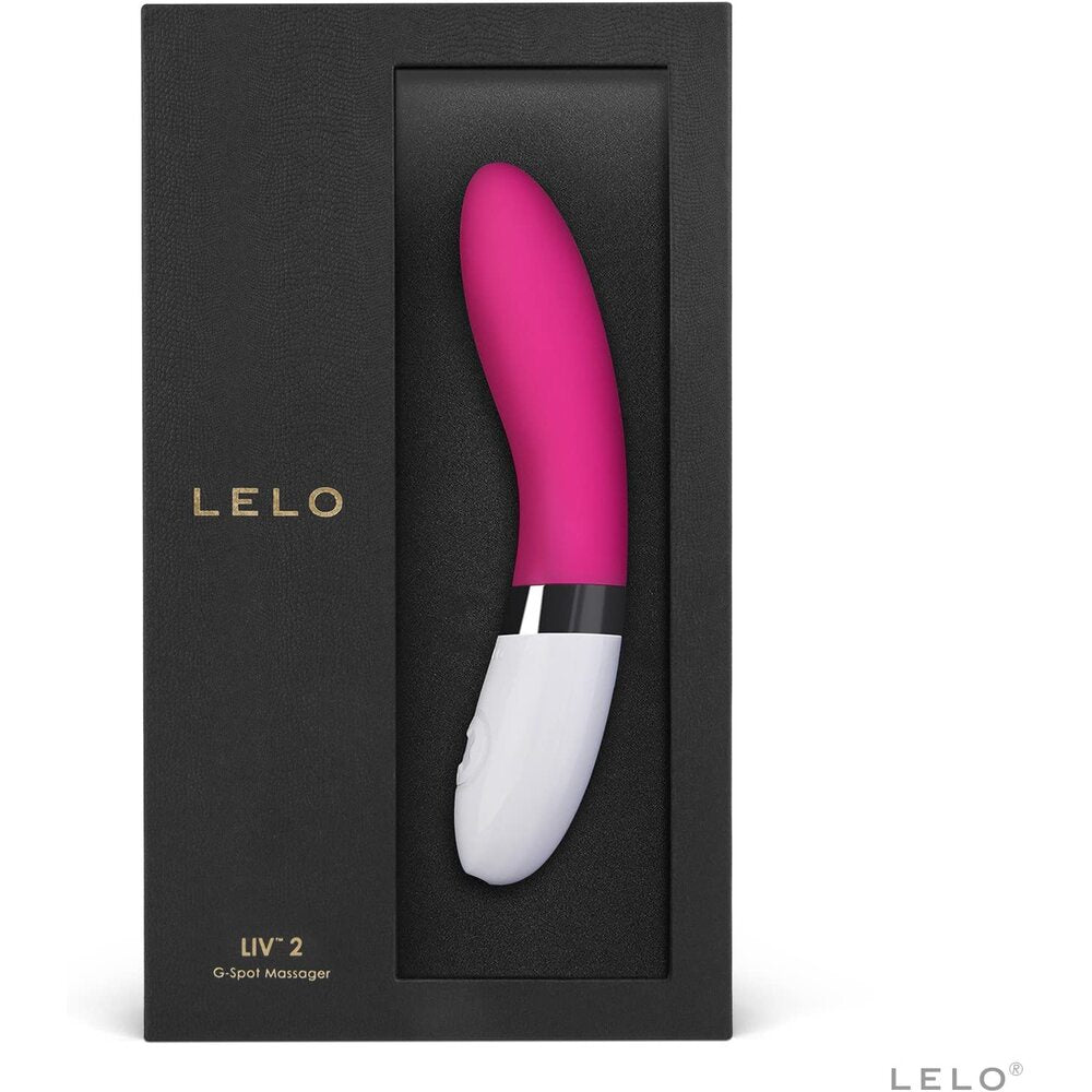 Lelo Liv 2 G Spot Vibrator Cerise - Peaches & Cream