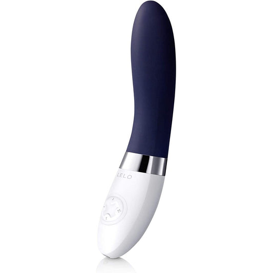 Lelo Liv 2 G Spot Vibrator Blue - Peaches & Cream