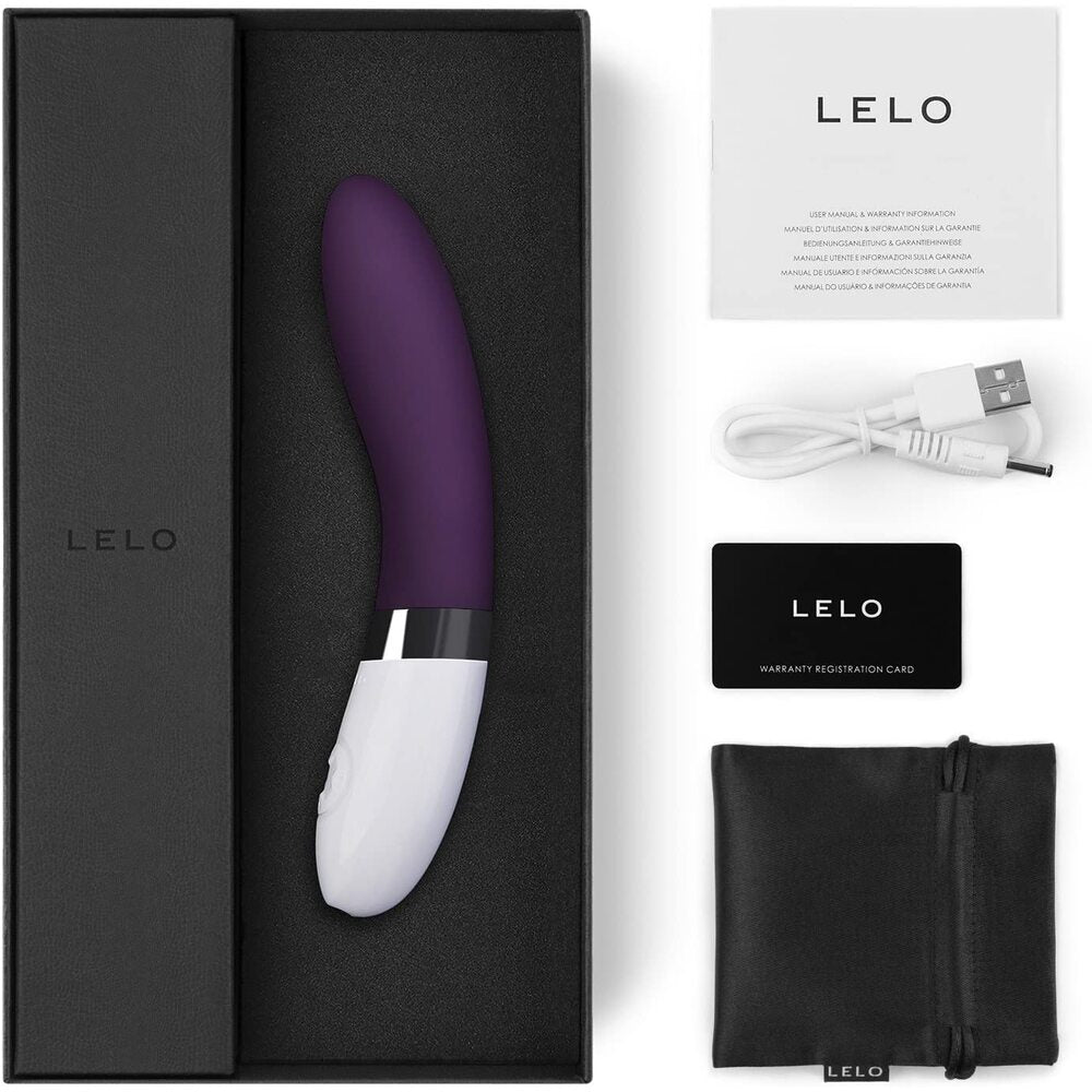 Lelo Liv 2 G Spot Vibrator Plum - Peaches & Cream