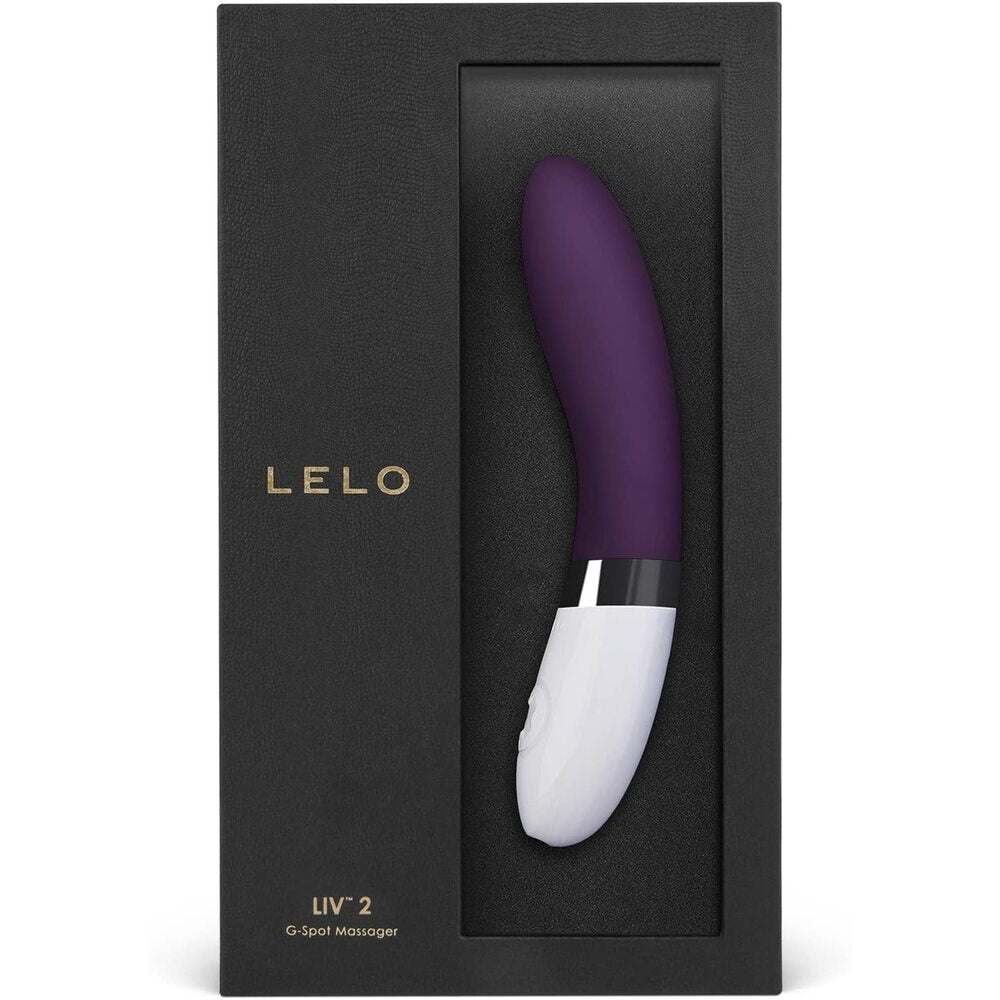 Lelo Liv 2 G Spot Vibrator Plum - Peaches & Cream