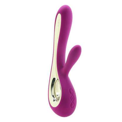 Lelo Soraya 2 Dual Rabbit Vibrator Deep Rose - Peaches & Cream