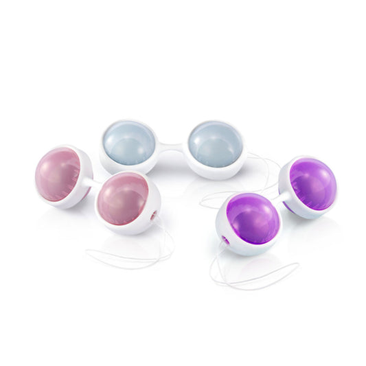 Lelo Beads Plus Orgasm Balls - Peaches & Cream