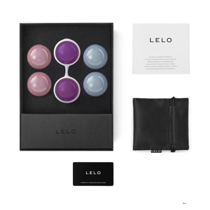 Lelo Beads Plus Orgasm Balls - Peaches & Cream