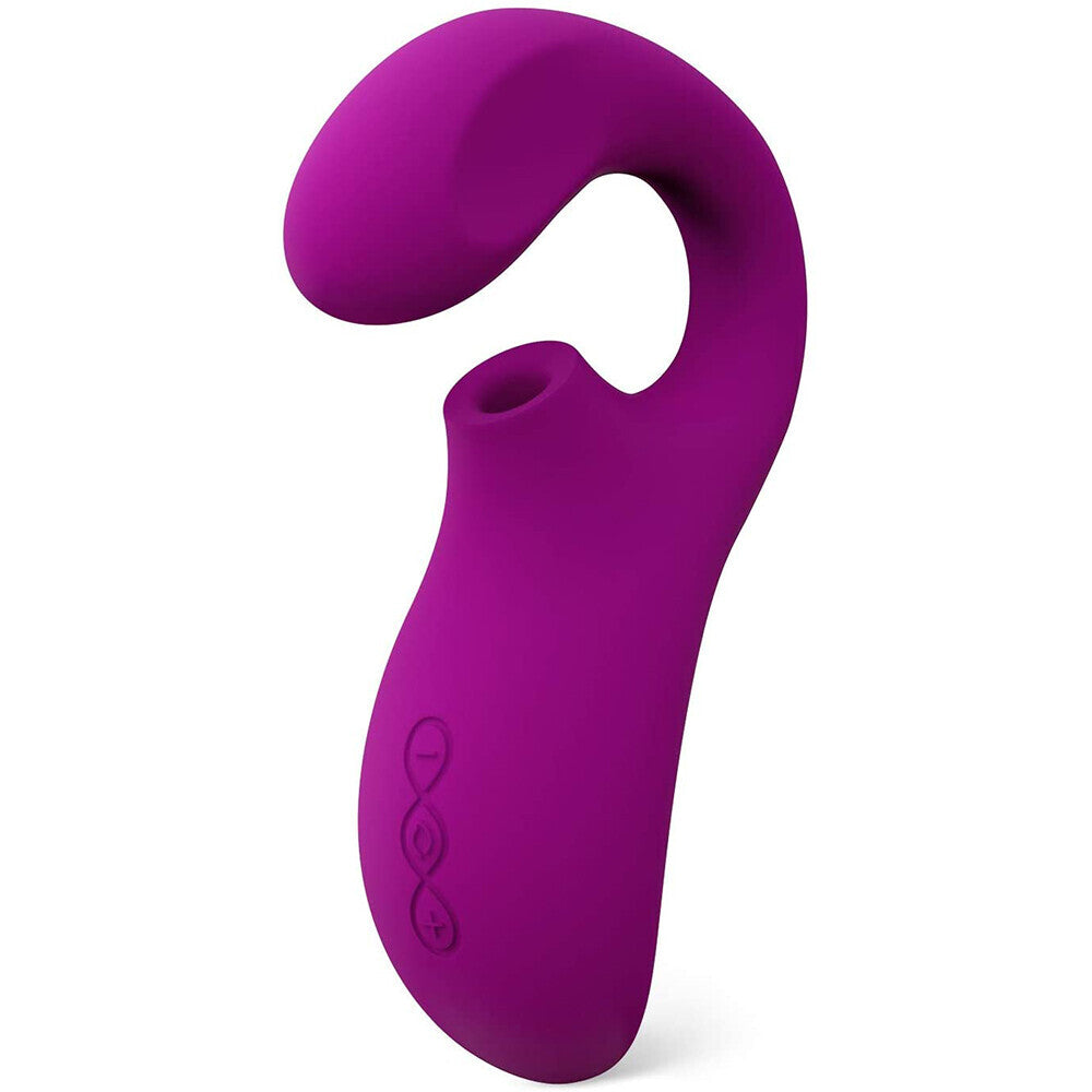 Lelo Enigma Dual Massager Deep Rose - Peaches & Cream