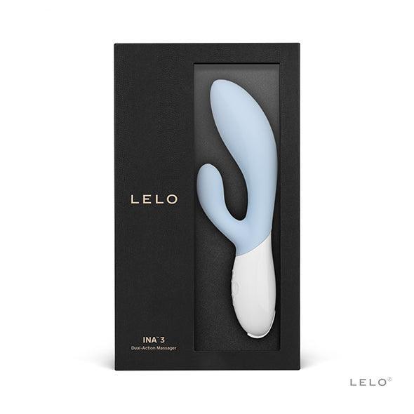 Lelo Ina 3 Dual Action Massager Seafoam - Peaches & Cream