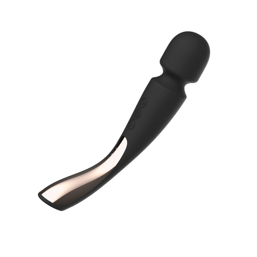 Lelo Smart Wand 2 Med Black - Peaches & Cream