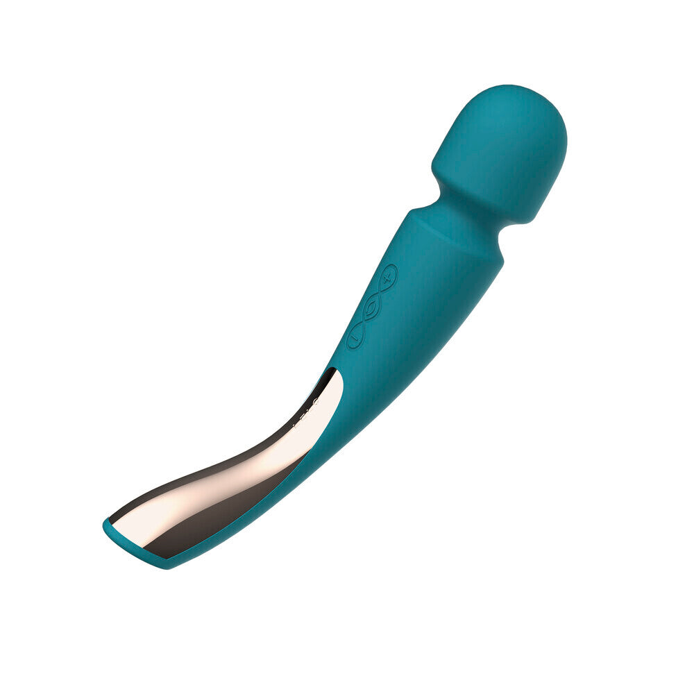 Lelo Smart Wand 2 Med Ocean Blue - Peaches & Cream