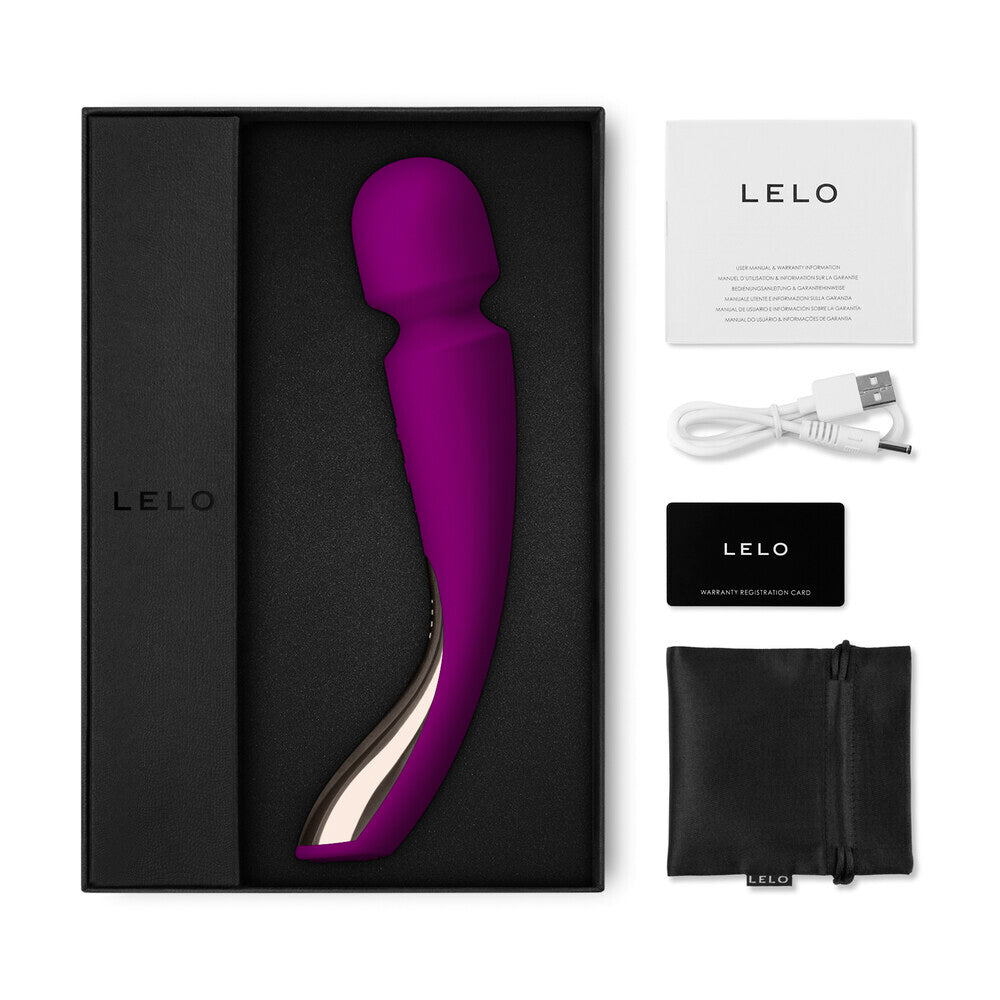 Lelo Smart Wand 2 Med Deep Rose - Peaches & Cream