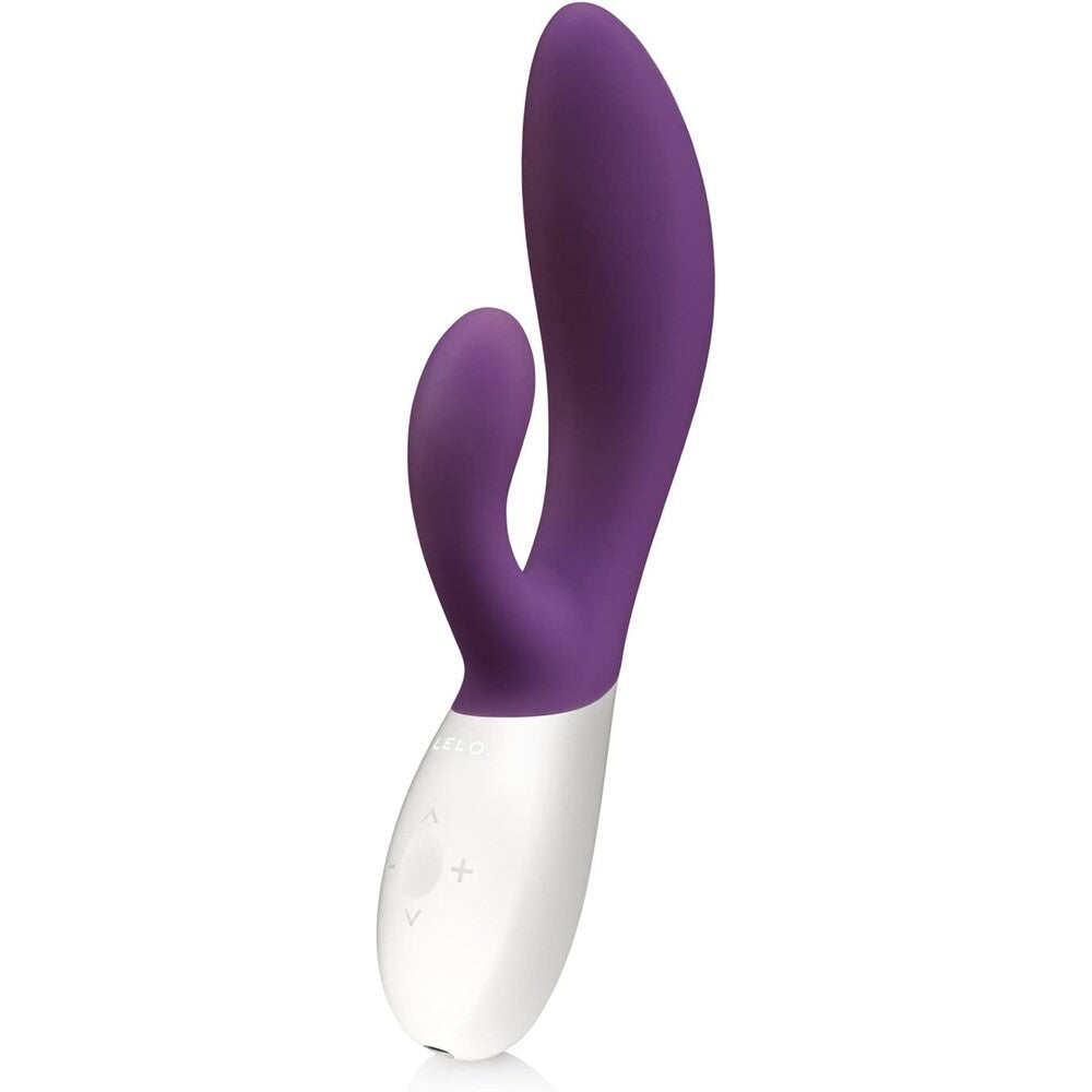 Lelo Ina Wave 2 Luxury Rechargeable Vibe Plum - Peaches & Cream