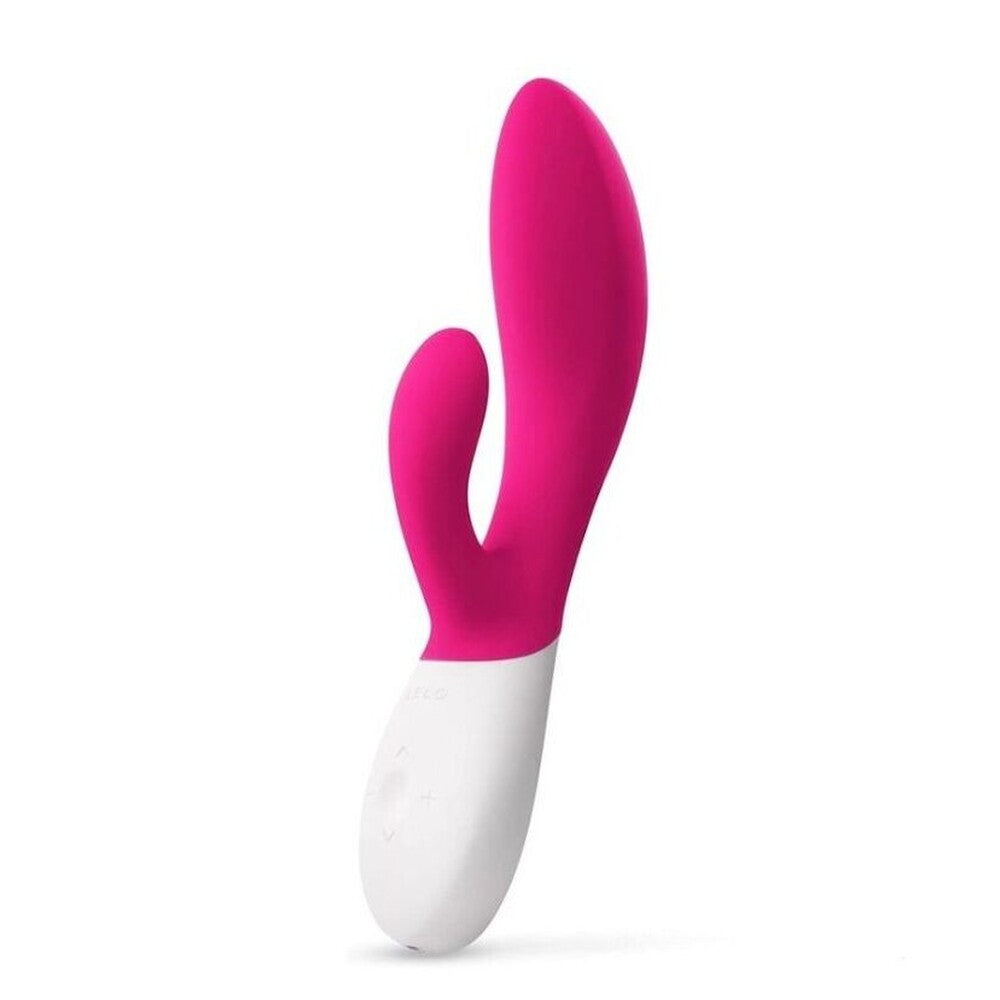 Lelo Ina Wave 2 Luxury Rechargeable Vibe Cerise - Peaches & Cream