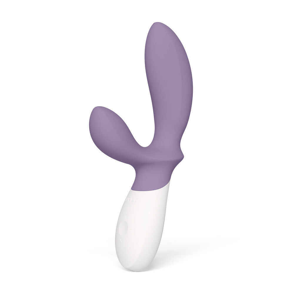 Lelo Loki Wave 2 Violet Dust Prostate Massager - Peaches & Cream