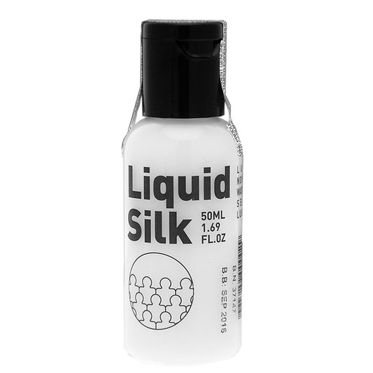 Liquid Silk Water Based Lubricant 50ML - Peaches & Cream