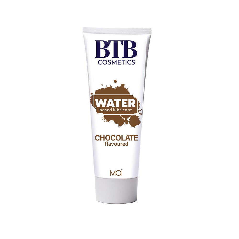 BTB Chocolate Flavoured Water Based Lubricant 100ml - Peaches & Cream