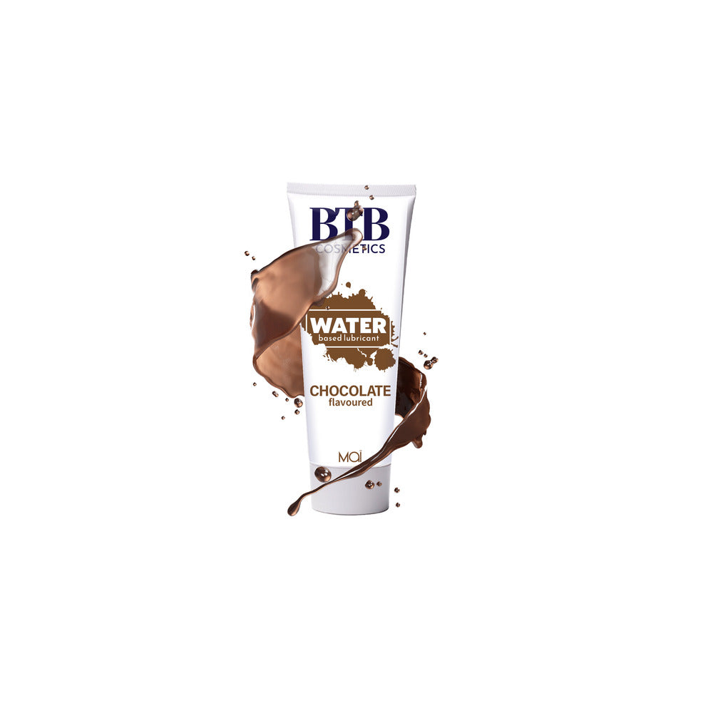 BTB Chocolate Flavoured Water Based Lubricant 100ml - Peaches & Cream