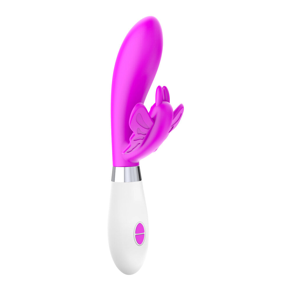 Luminous Alexios Ultra Soft Clit Stim Vibe Fuchsia - Peaches & Cream