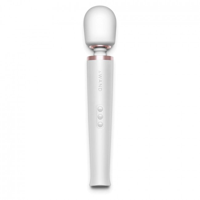 Le Wand Rechargeable White Massager - Peaches & Cream