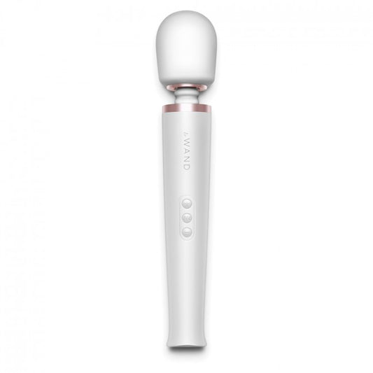 Le Wand Rechargeable White Massager - Peaches & Cream