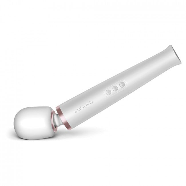 Le Wand Rechargeable White Massager - Peaches & Cream