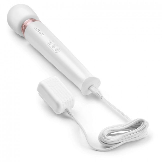 Le Wand Rechargeable White Massager - Peaches & Cream