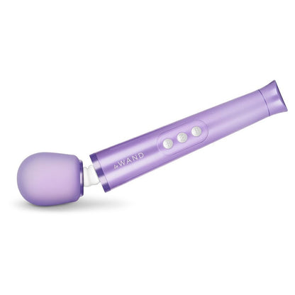 Le Wand Petite Rechargeable Vibrating Massager Violet - Peaches & Cream