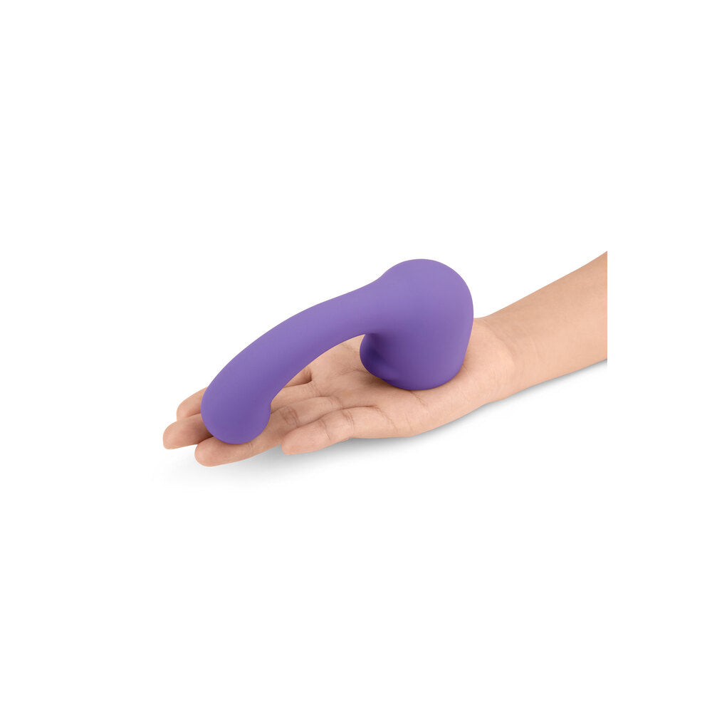 Le Wand Curve Weighted Silicone Petite Wand Attachment - Peaches & Cream