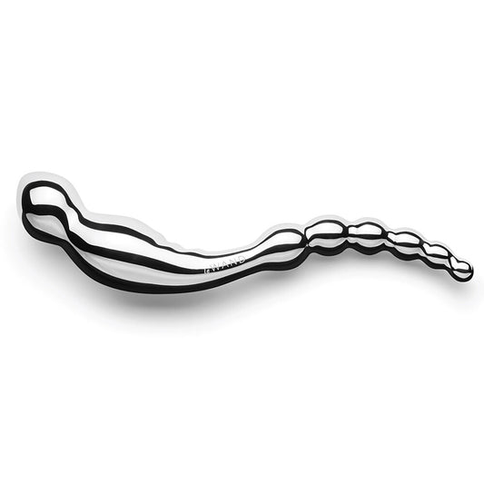 Le Wand Swerve Stainless Steel Dildo - Peaches & Cream