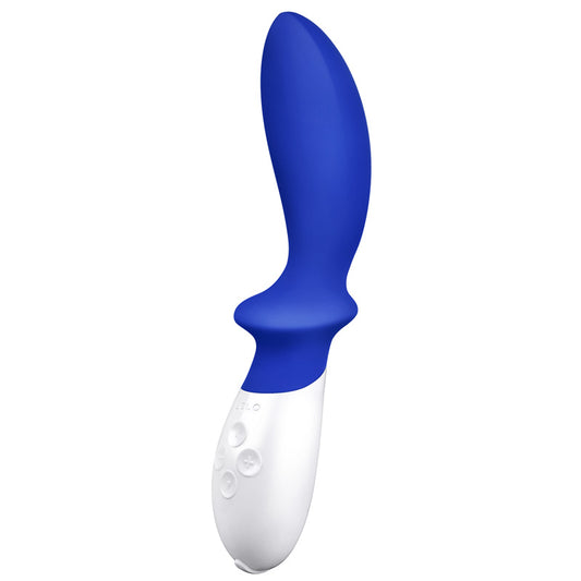 Lelo Loki Luxury Prostate Massager Blue - Peaches & Cream