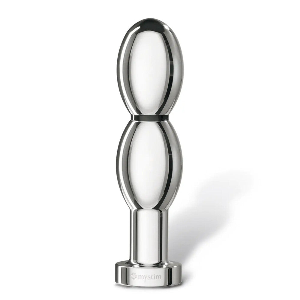 MyStim Oh Thello EStim Aluminium Dildo - Peaches & Cream