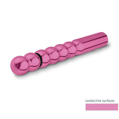 MyStim Ballzac Aluminium Dildo - Peaches & Cream