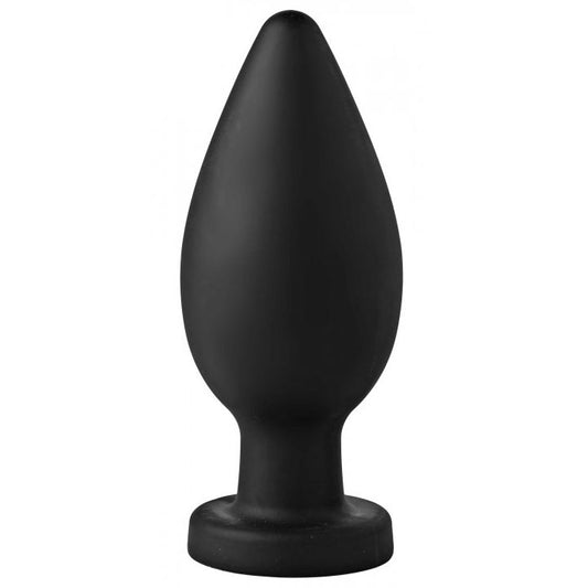 Colossus XXL Silicone Anal Plug With Suction Cup - Peaches & Cream