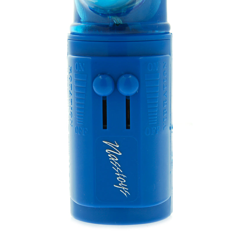 Deep Stroker Rabbit Vibrator Blue - Peaches & Cream