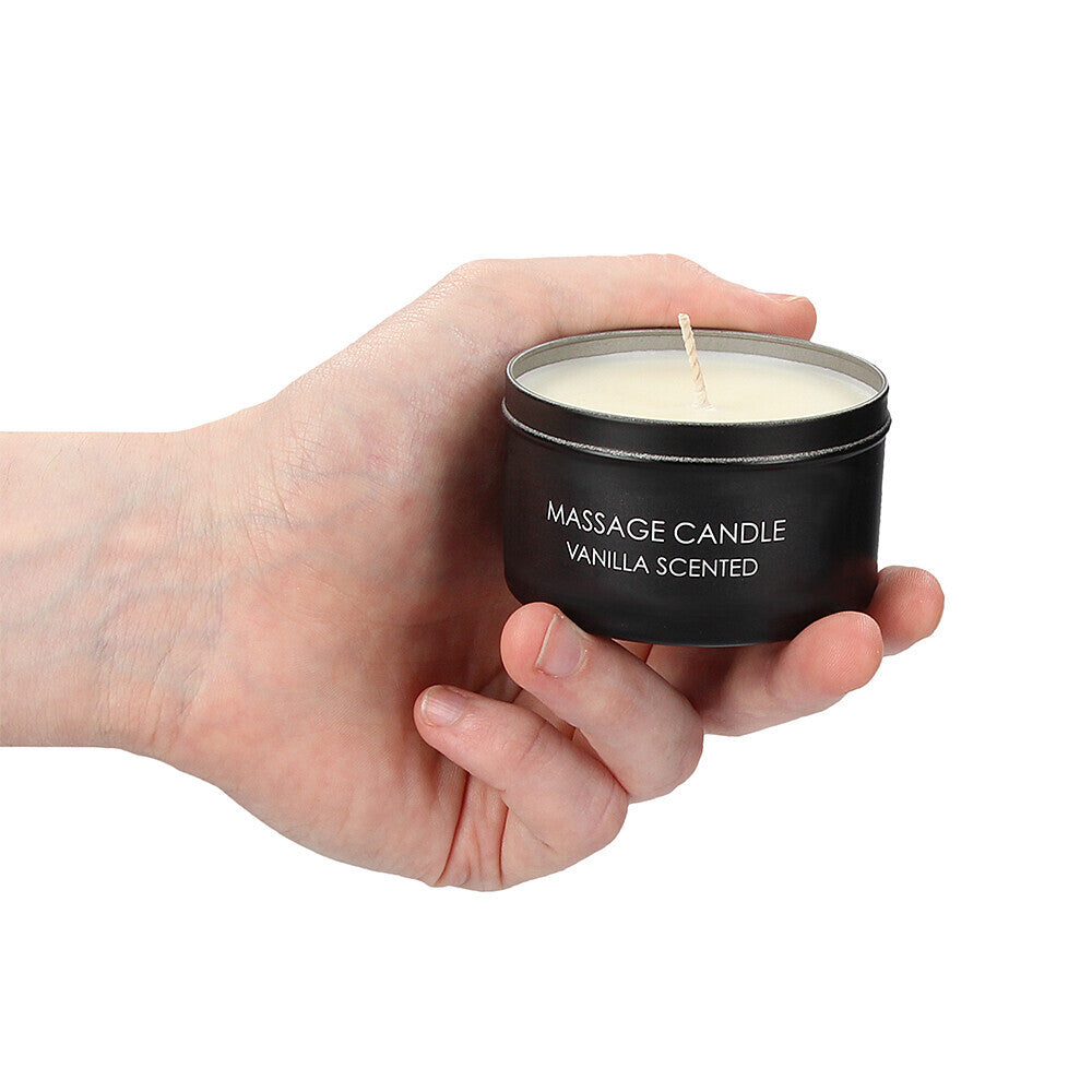 Ouch Massage Candle Vanilla Scented 100g - Peaches & Cream