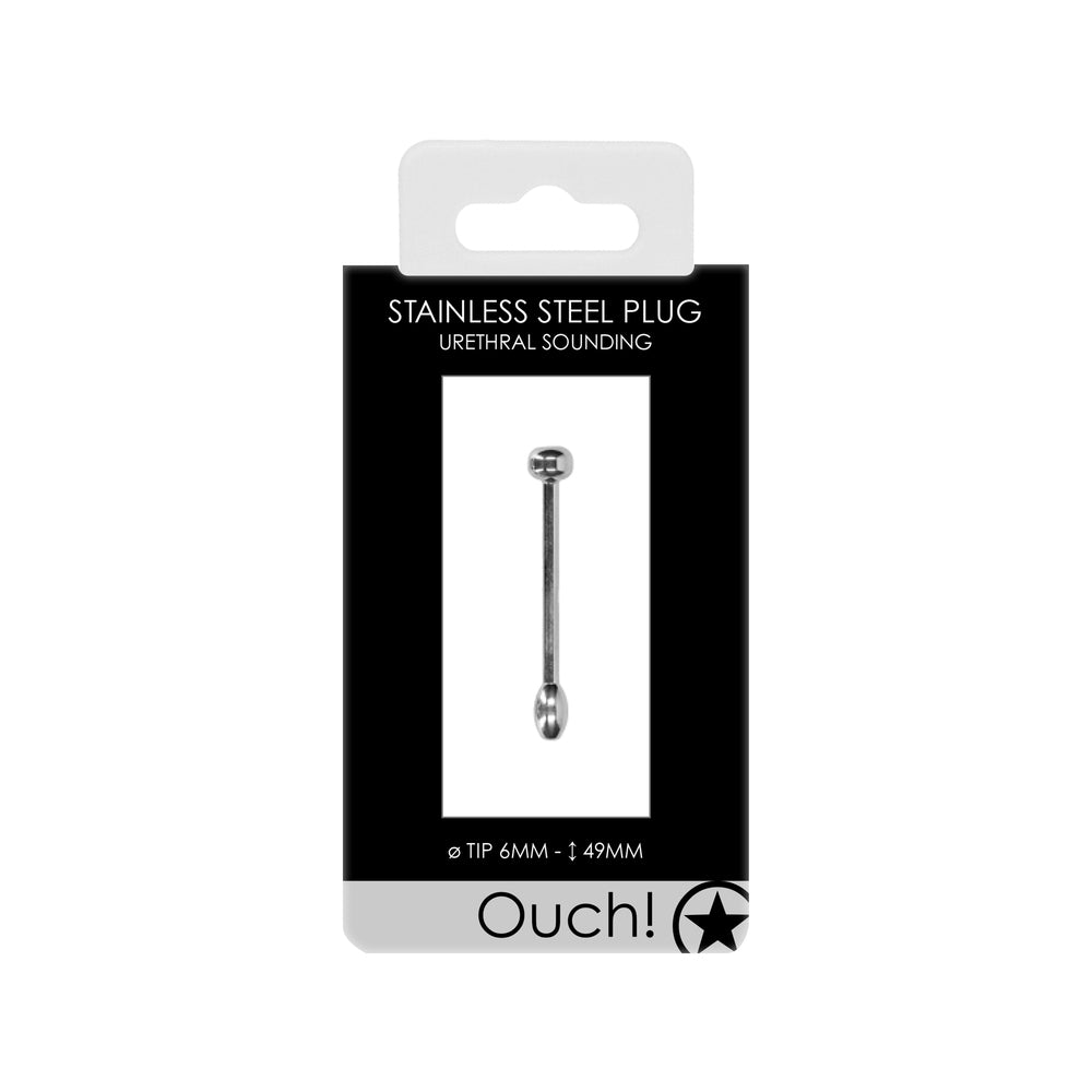 Ouch Stainless Steel Plug - Peaches & Cream