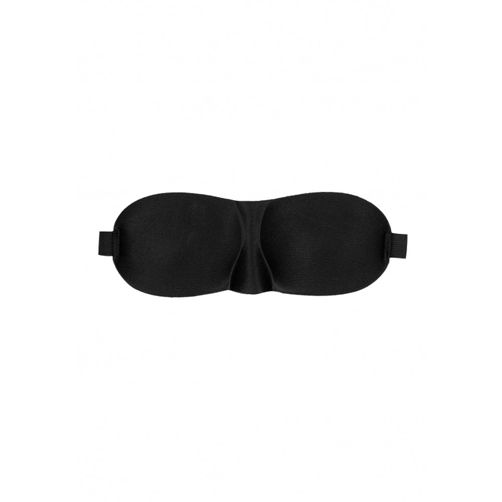 Ouch Satin Curvy Eye Mask - Peaches & Cream