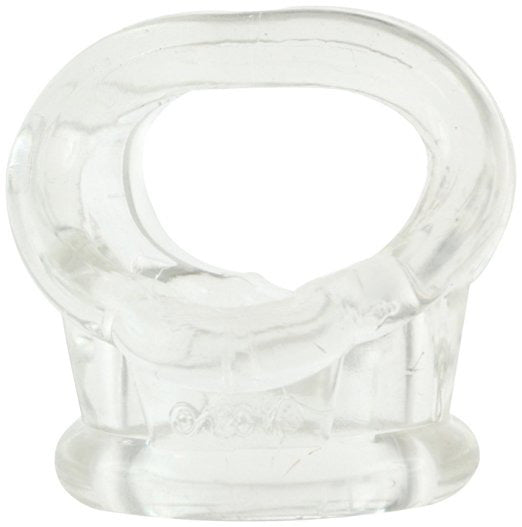 Oxballs Cocksling 2 Cock And Ball Ring Clear - Peaches & Cream