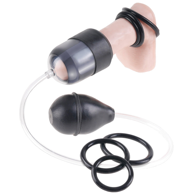 Fetish Fantasy Suck N Stroke Penis Head Pump - Peaches & Cream