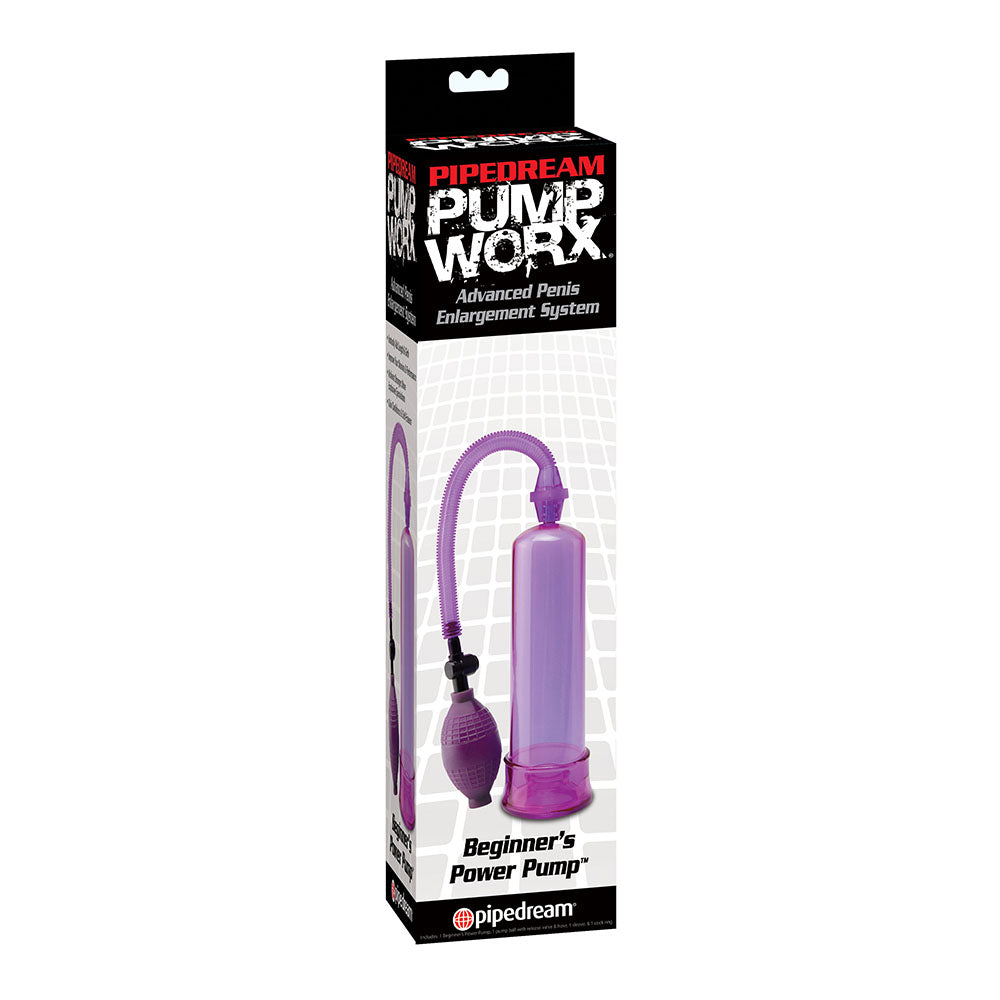 Pump Worx Beginners Power Pump Purple - Peaches & Cream