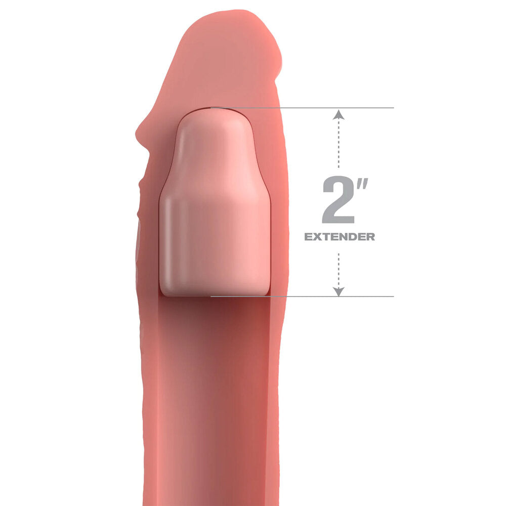 XTensions Elite 2 Inch Penis Extender With Strap - Peaches & Cream