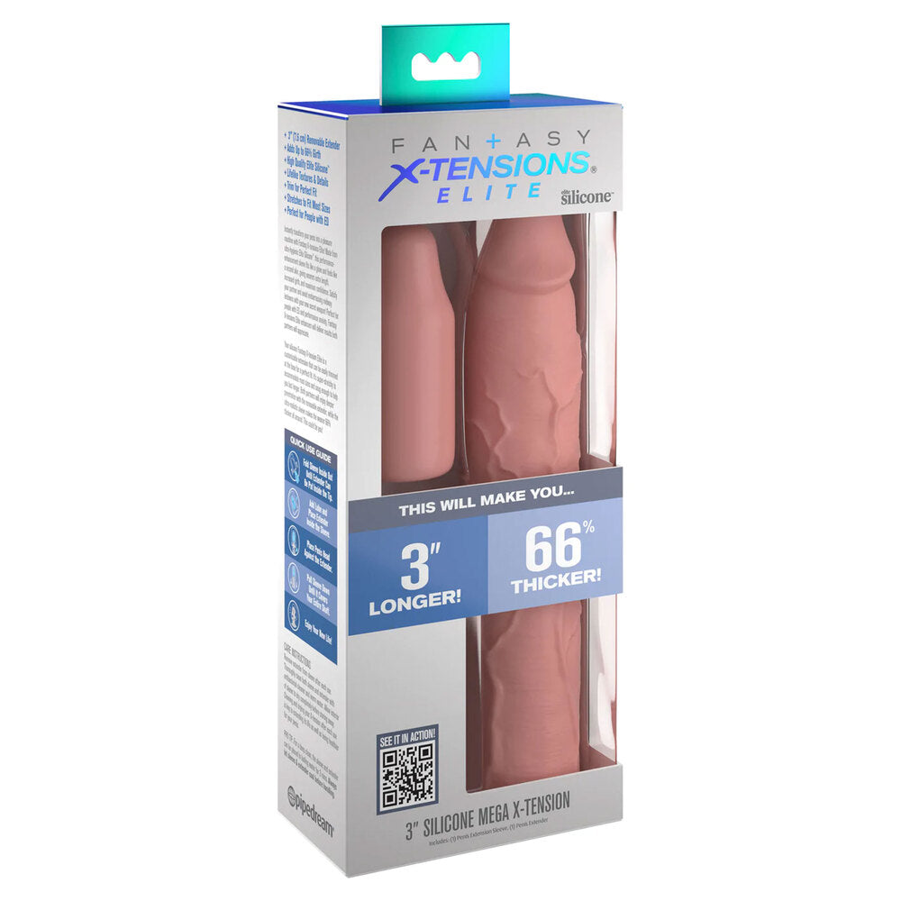 XTensions Elite 3 Inch Penis Extender - Peaches & Cream