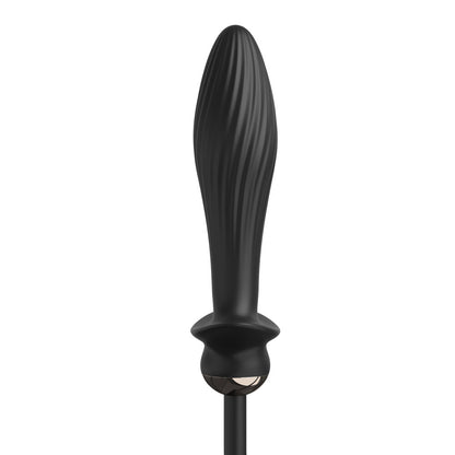 Pipedream Anal Fantasy Auto Throb Inflatable Vibrating Plug - Peaches & Cream